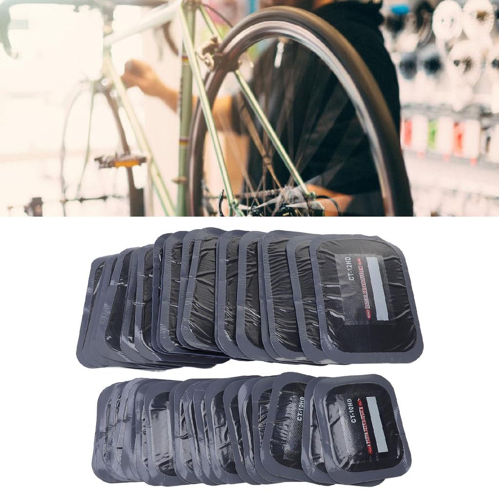 40 Pcs Tire Patch Rubber Thickening Strong Adhesive Repair Kit Motorcycle Car Tire Tube