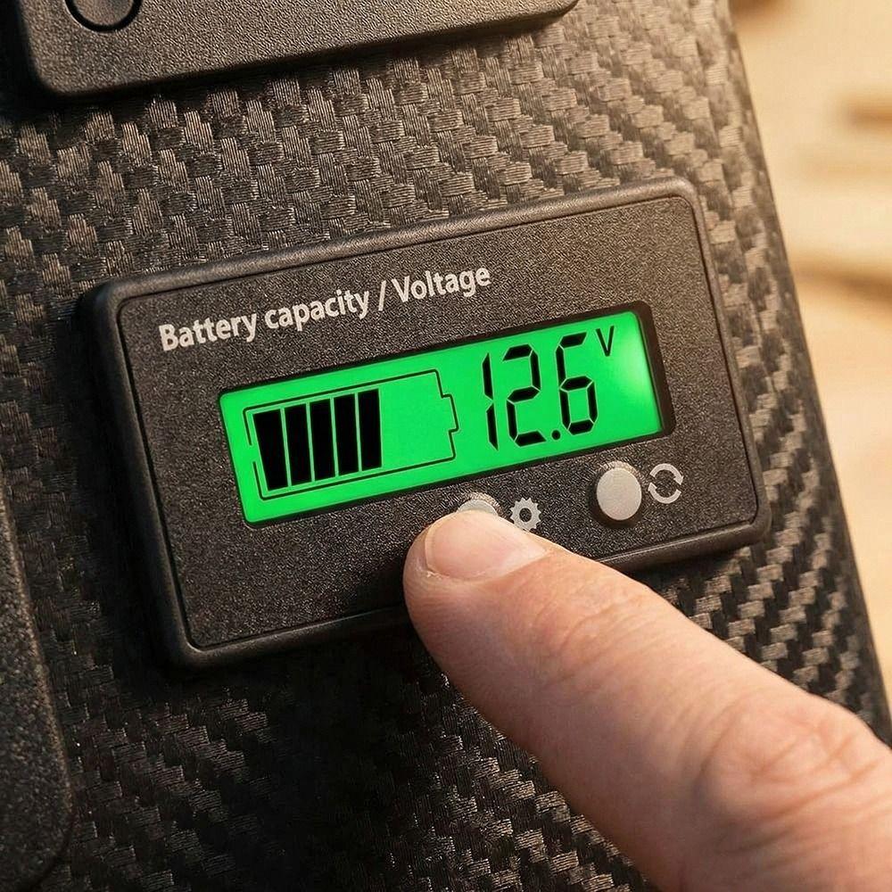 Voltage Meter Battery Capacity Indicator Monitor Voltage Meter  Capacity Monitoring
