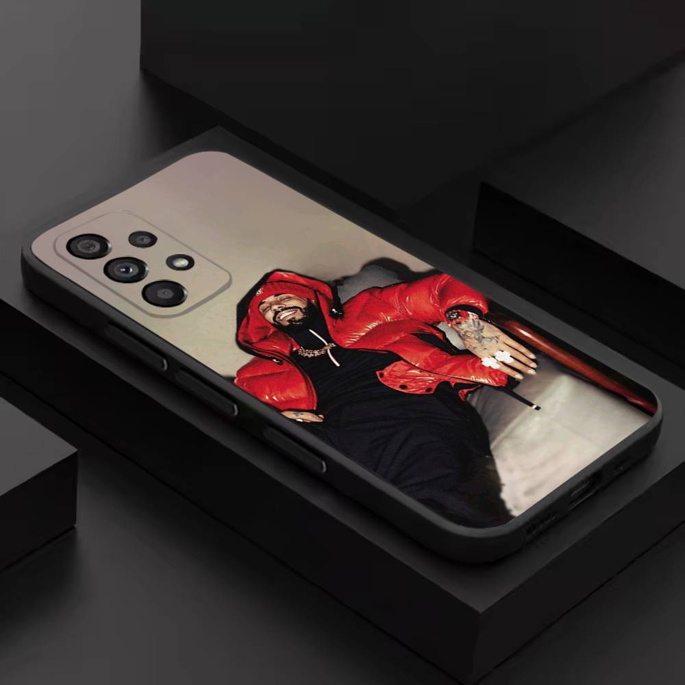 Rapper A-Anuel AA Real Cool Phone Case For Samsung S 9,10,21,30,22,23,24,25,26,Ultra,Plus,Lite,FE,4,5G Black Soft Case