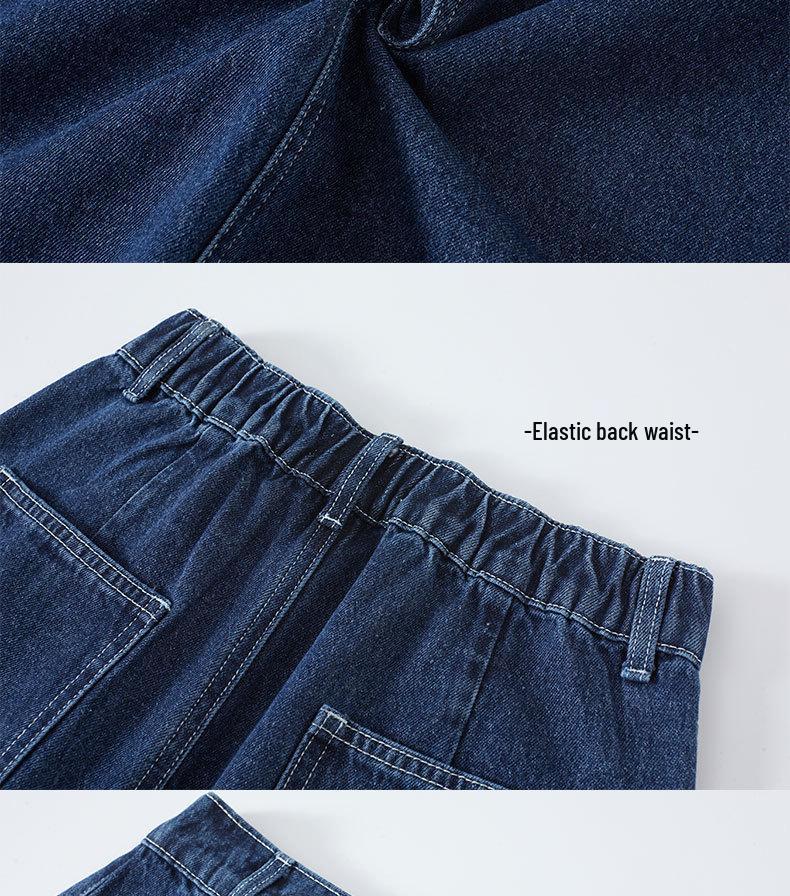 Women's High Waist Denim Midi Skirt with Slit - Summer A-line Bodycon Style (2025)