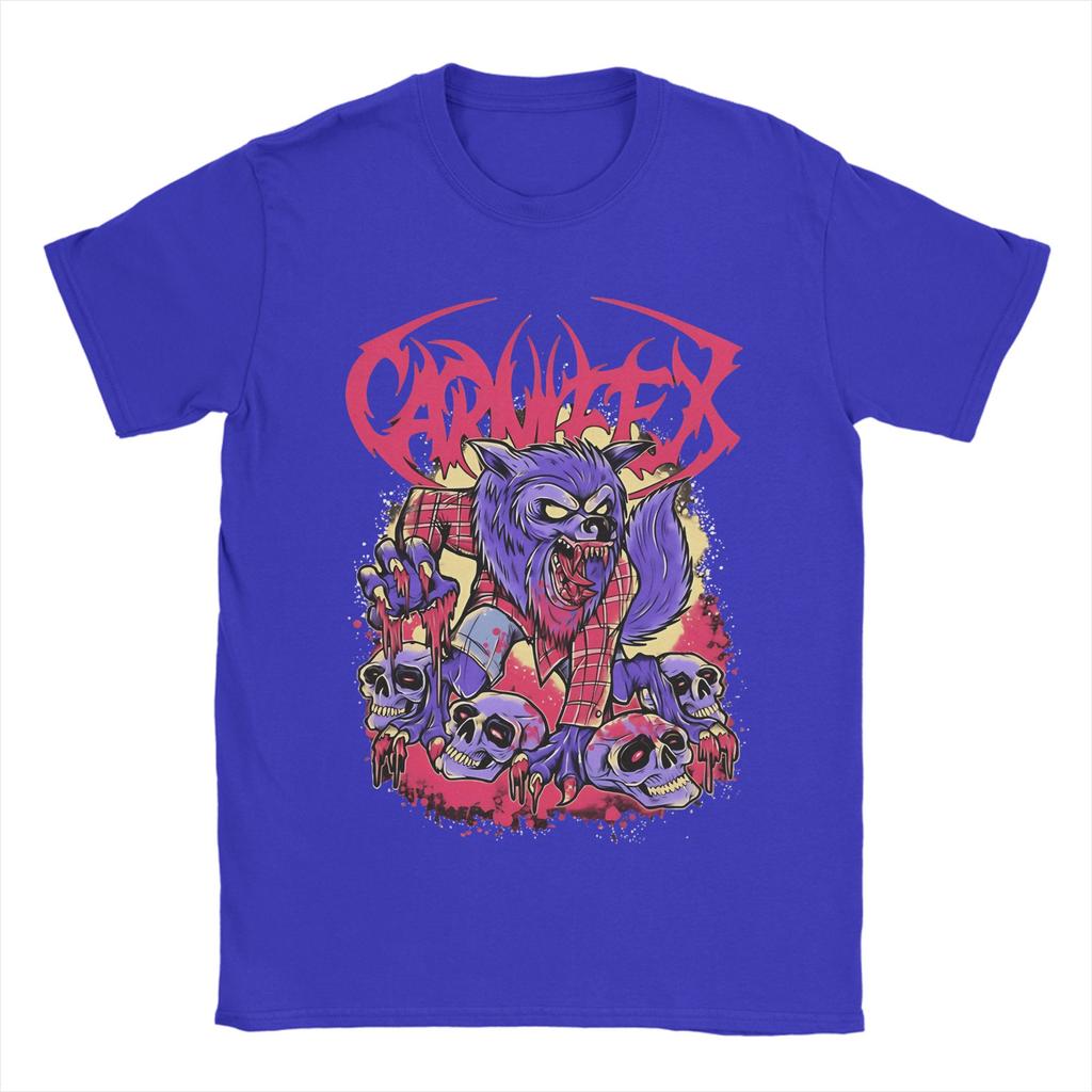 Unisexs TShirts Carnifex Band Rock Metal Carnifex Gift Music Fans Vintage Cotton Tee Shirt Short Sleeve T Shirts O Neck Clothes