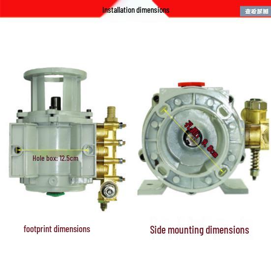 380 Type Car Washer with Full Copper Pump Head, for Black Cat High-Pressure Cleaner, 280 Type Assembly Accessories