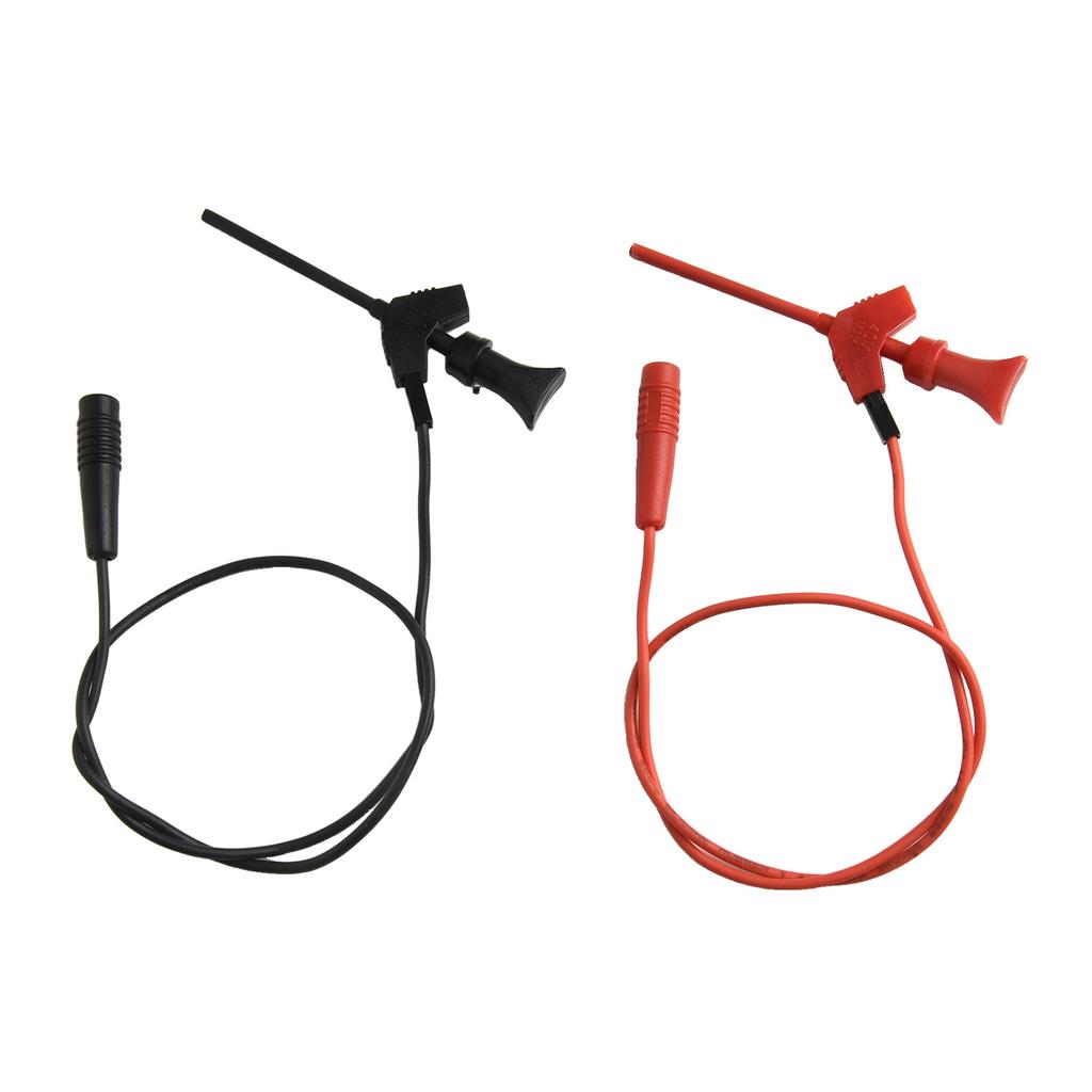 Multimeter Test Hook Clip Mini IC Hook Test Clip With Leads To 2mm Hole Socket Various Test Leads Clip Multimeters