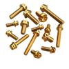 10/15/20/25/30/35/40/45/50/60 Titanium Flange With Drilled Holes Hex Head Bolts  Motorcycle