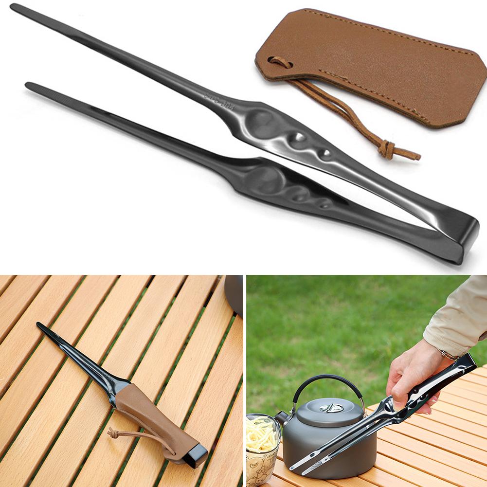 

Stainless Steel Food Clips BBQ Grill Tongs Multi-Function Barbecue Steak Clamp Non-Slip Rust-Proof Cookware Supplies China Mainland
