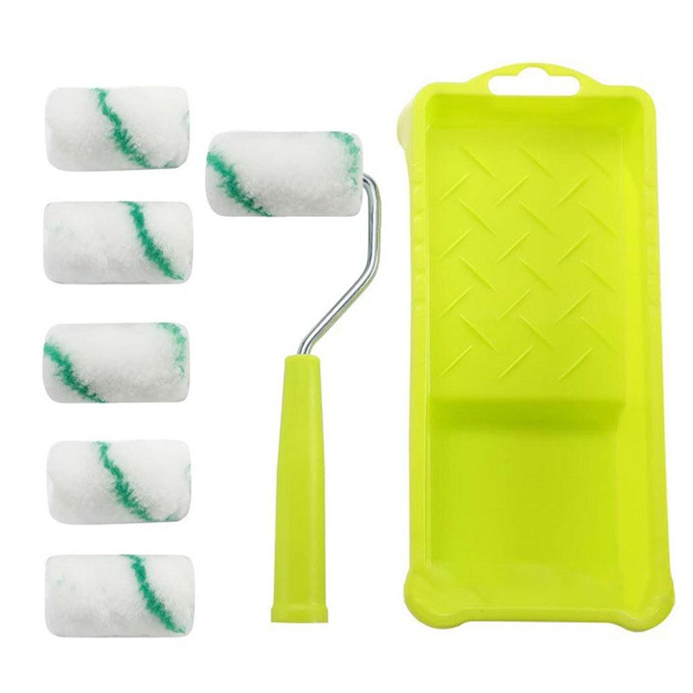 Home Painting Small Paint Roller Painting Repair Brush Trim Work Roller Door Frame Roller Molding Painting Roller