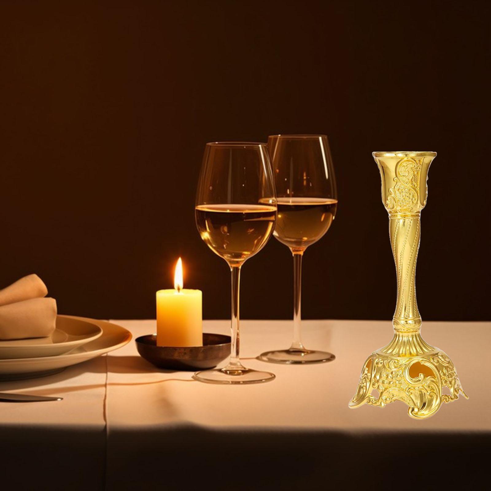Candle Holder Ornament Decorative European Design Elegant Candlestick for