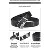 Mei Mary New crocodile alloy automatic buckle men's leather belt - cowhide waist belt
