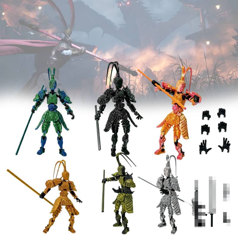 Myth Black Wukong Assembled Toys Children Educational Building Blocks Gifts