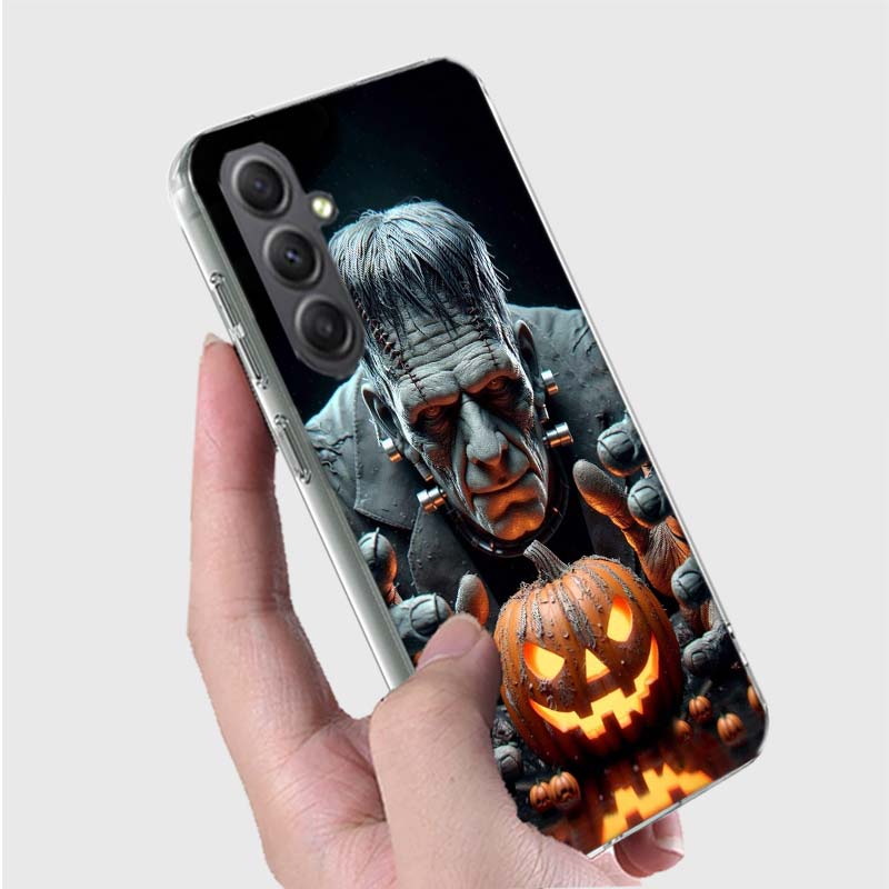 Horror F-Frankenstein Phone Case For Samsung A16 A26 A36 A56 A17 A03S A04S A02S A05S A50S A30 A20 A70S A40 A21 Galaxy Note 20 10