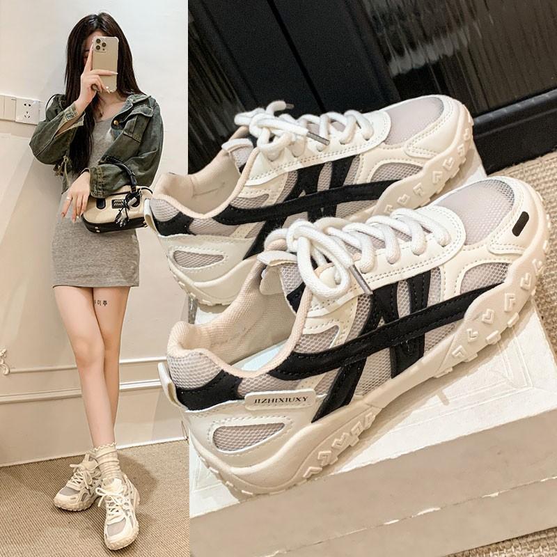 Dad Shoes Women's Summer Mesh Breathable Mesh Shoes Casual Versatile Sports Shoes