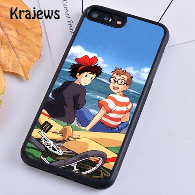 Krajews Kiki's Delivery Service Etui na telefon Pokrowiec na iPhone 14 5 SE 6s 7 8 plus XR XS 11 12 13 pro max Samsung S21 S22ultra Plus