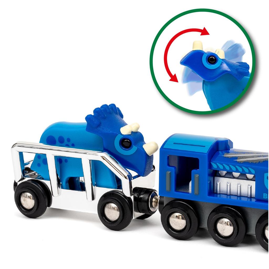 BRIO 2025 Limited Train 36111 Ages 3 and Up (Train Toy Wooden Rail Dinosaur Train)
