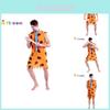 Adult Men's Yellow Spotted Yeti Costume Perfect For Halloween Cosplay Stage Performance