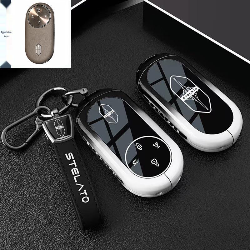 Anwendbare STELATO Enjoy S9T Schlüsseltasche für Modell 25/26/2026 - Neue S9 Fernbedienungs-Autotasche mit Schnalle.