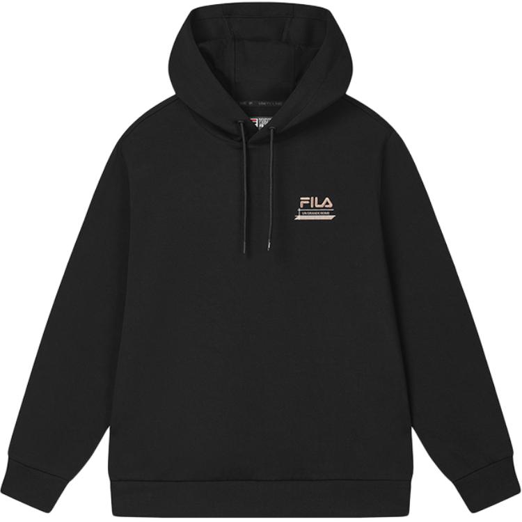 

New FILA Sweatshirt Men s Jet Black F11M518204F-BK 175/96A/L