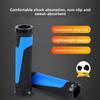 Bicycle Rubber Handlebar Grips With Locking Dual Sides Antislip For Mountain Bike Riding