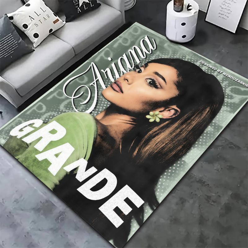 Ariana Grande Carpet Rug for Living Room Bedroom Home Sofa Decoration,Kids play Nonslip Floor Mat