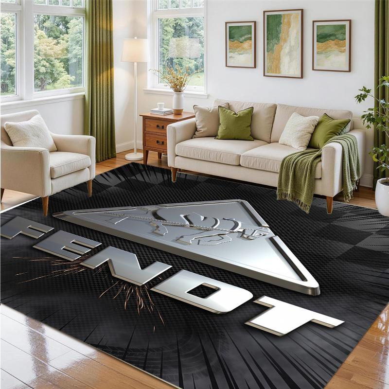 Fendt Design Crystal Velvet Rug Soft Decorative Mat for Bedroom Entrance