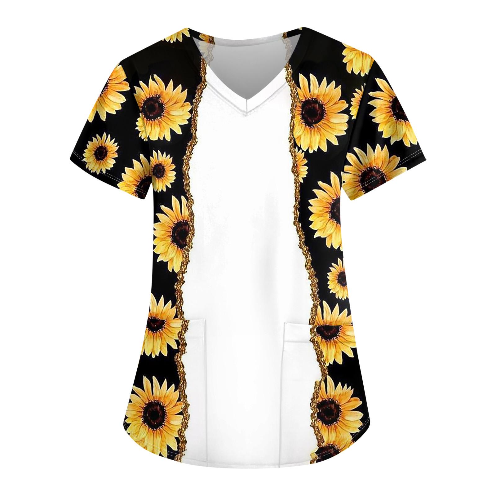 

Женские свободные топы с коротким рукавом Повседневные топы больших размеров с V-образным вырезом и короткими рукавами Повседневные летние футболки Женские топы Футболки Рабочая одежда M белый