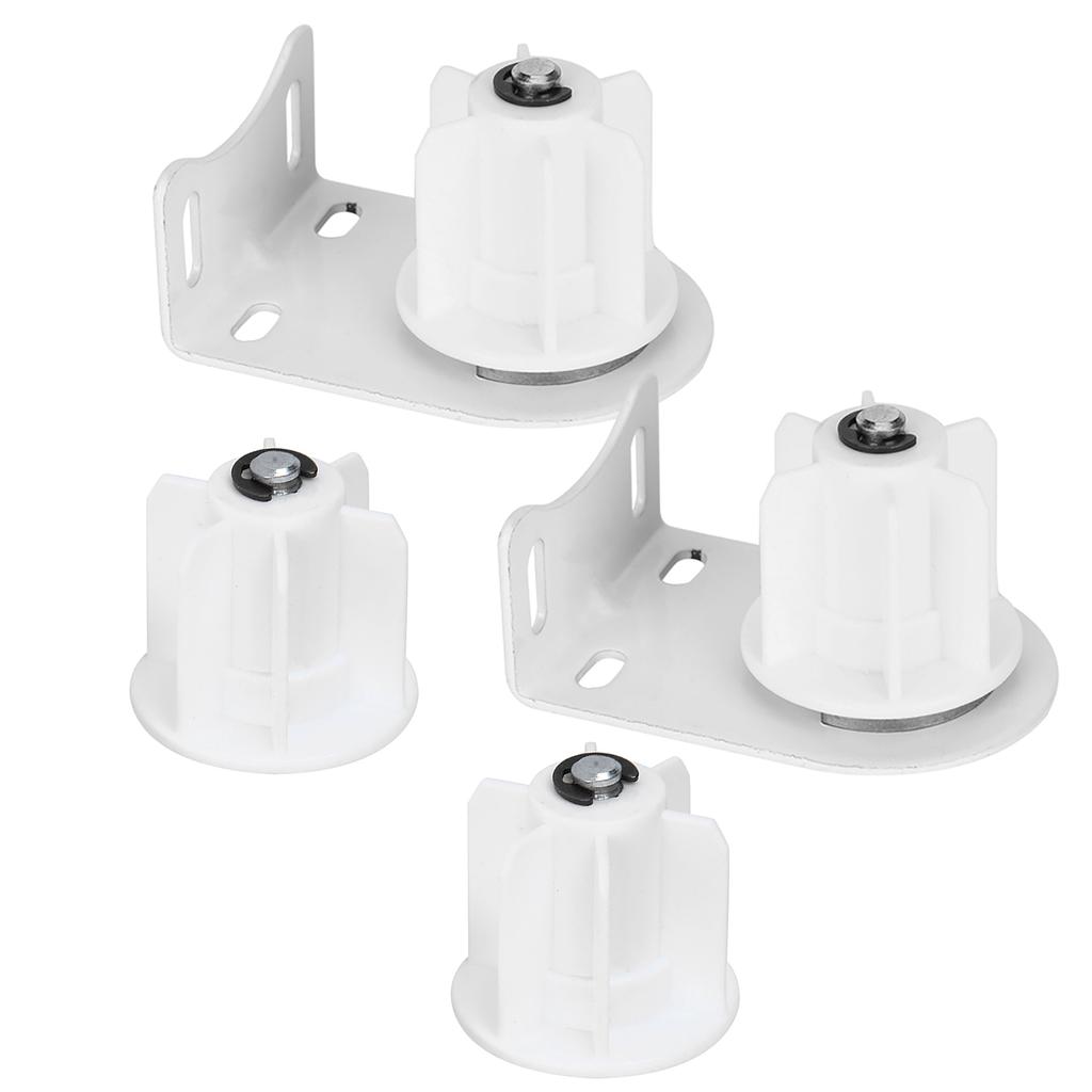 2Pcs Bearing Straight Center Bracket Manual Electric Curtain Lifting Roller Blind Accessories