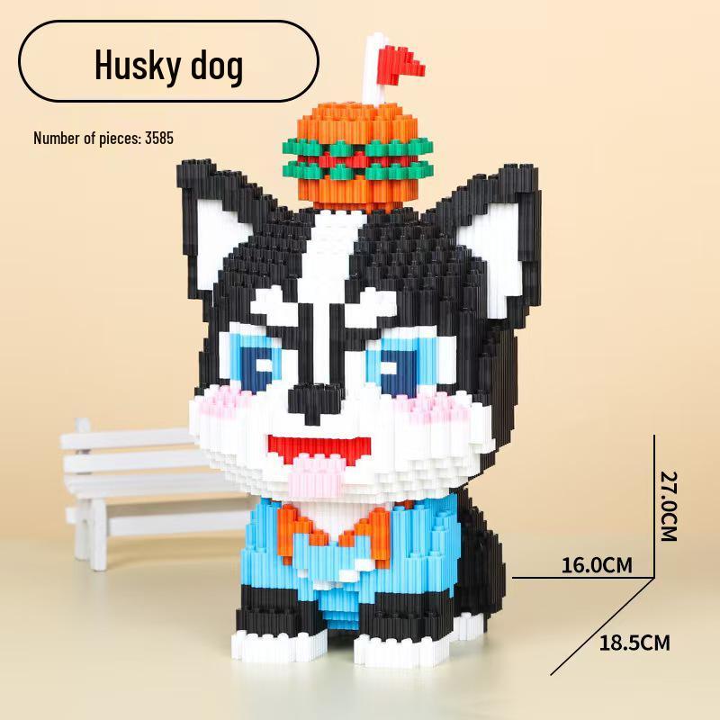 Compatible with LEGO Bricks: Micro-particle Assembly Puzzle Toys for Educational Fun, Ideal Gifts for Boys and Girls