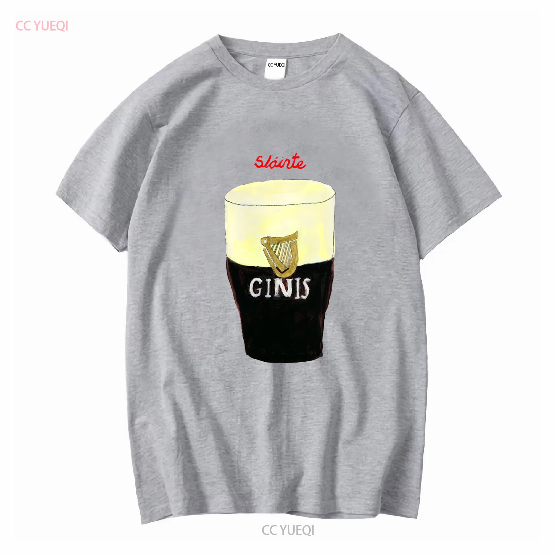 

NEW Classic Designed Ginis Glasses Art T Shirt HOT ITEM 2024 vintage Washed Unisex Slightly Casual Soft streetwear Stretched S