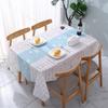 Nordic Style Waterproof & Oilproof Washable Tablecloth for Home & Hotel Dining Tables