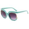 Personalized Color-Blocking Women's Fashion Sunglasses with UV Protection