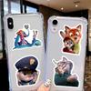 Zootopia 50 Blatt Sticker-Pack Judy Nick Wasserdicht Laptop Gepäck Aufkleber