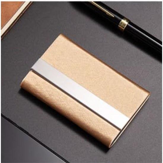 Premium Business Card Holder Stainless Steel Black