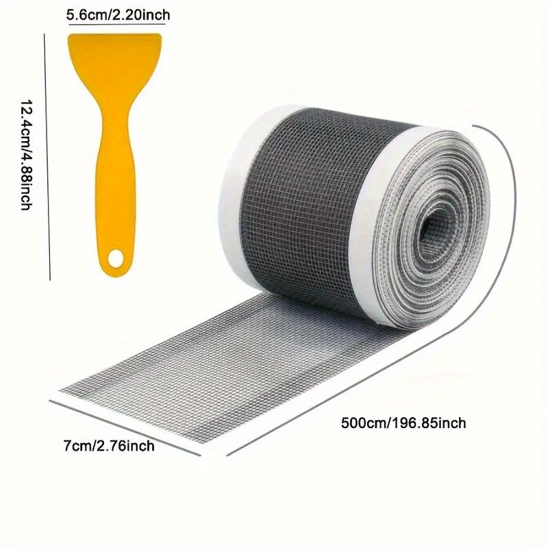 

5M Cutable Душевой слив волос Улавливатель самоклеящиеся наклейки на слив в полу одноразовый сетчатый фильтр для раковины для ванной комнаты 70mmx5m/2.76x197inch