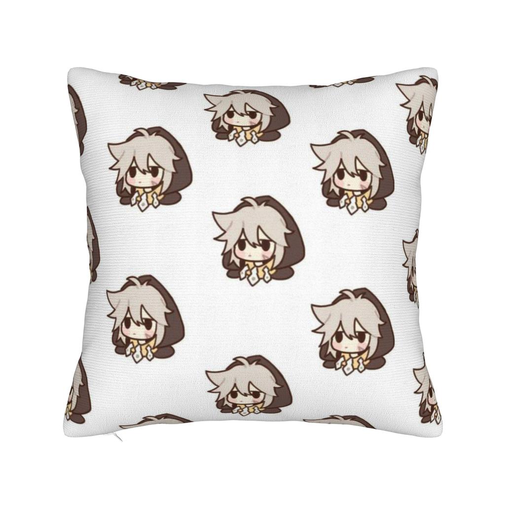 Genshin Impact Game Pillow Covers Stuff Printing Cushion Cover Gift  Pillow Case Cover Sofa Multiple Sizes