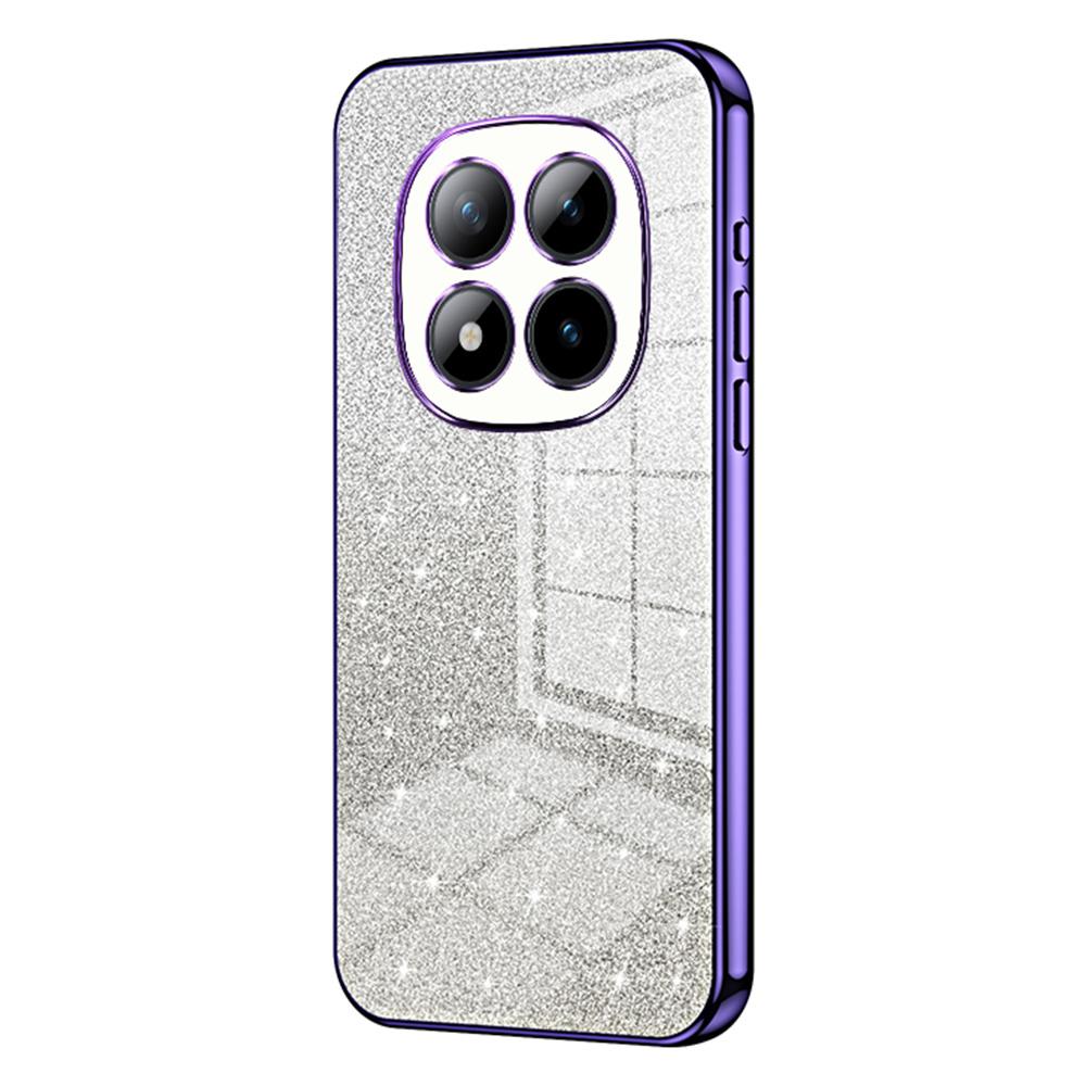Per Xiaomi Poco M8 Pro 5G/Redmi Note 15 Pro+ 5G (Globale) Custodia Elettroplaccatura Glitter Gradiente TPU Copertura Telefono