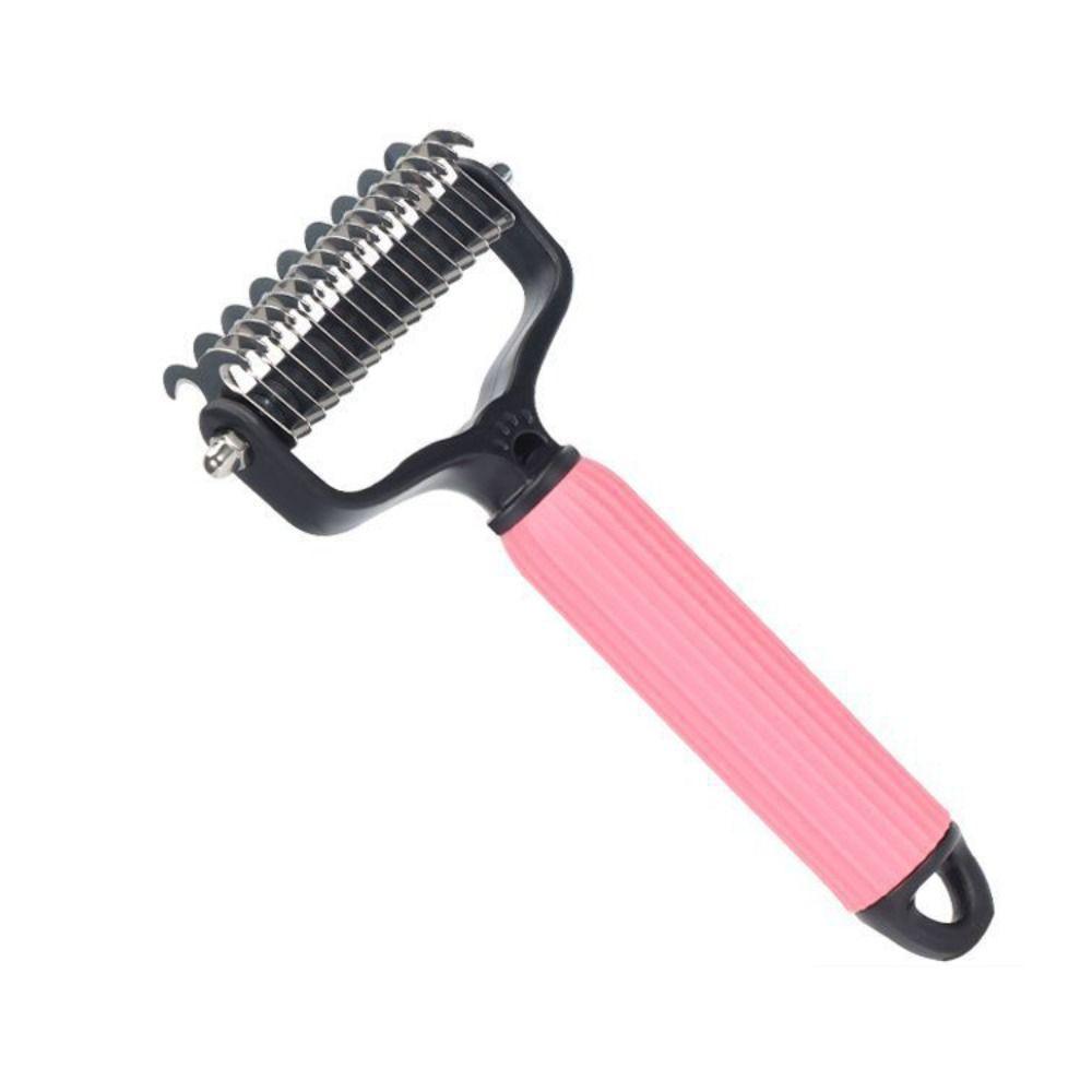 Remove Tangles Hair Grooming Tool Double-sided Puppy Hair Shedding Comb Practical Pet Supplies  Cat