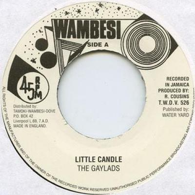 7-Zoll Schallplatte GAYLADS - Little Candle TWDV526 Tamoki Wambesi  1979 UK Reggae, Ska & Dub