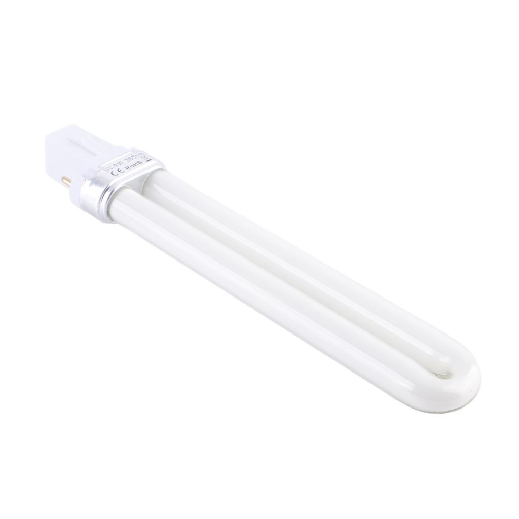 Becuri de schimb 9W pentru lampă UV pentru unghii, tub pentru lampă UV pentru uscător de unghii pentru nail art