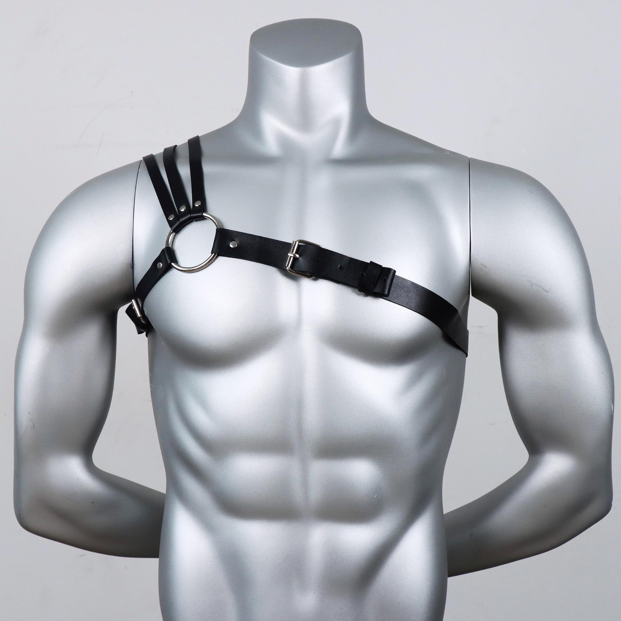 

Men S Punk Belt - Adjustable Formal Shirt Accessory,for Gothic, Valentine S Day, Carnival Dress Up,Waist Strap Decoration