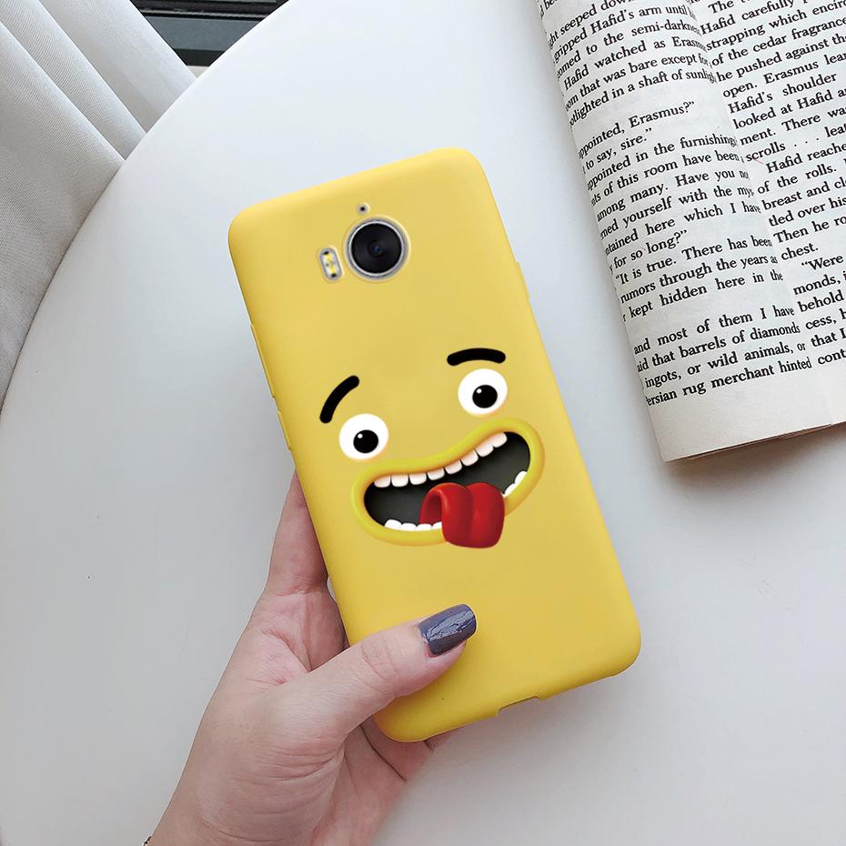 Phone Case for Huawei Y5 2017 Y6 2017 Case Mya-l22 Cases Soft Silicone for Huawei Y5 2017 Y6 2017 Cute Cartoon Back Cover fundas