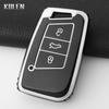 Tpu Car Key Case Cover Shell Fob For Vw Volkseagen Passat B8 Magotan For Skoda Superb A7 Kodiaq Seat Key Protector Accessories