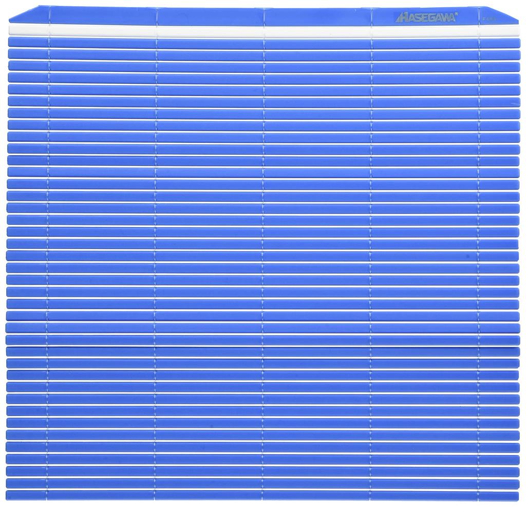 Hasegawa Use Antibacterial Rolling Stool Medium Blue Polypropylene BMK4408 Made in Japan Commercial/Professional