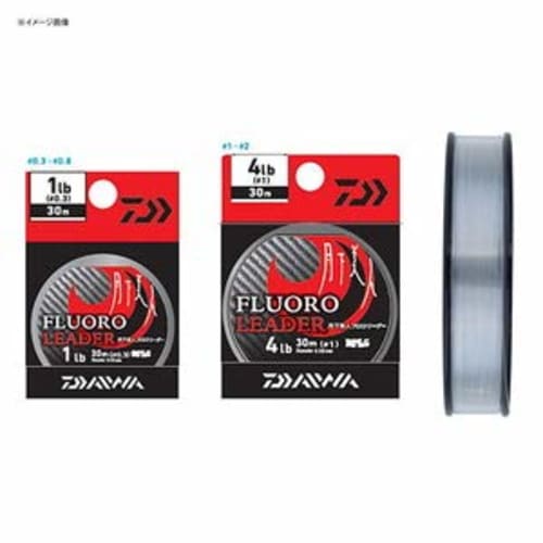 DAIWA Fluoroline Gekkabijin Fluoro Leader 3lb. 30m Natural Clear