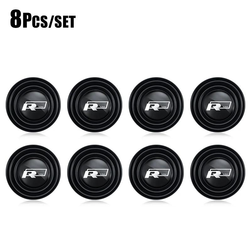 VW GTI GOLF 2026 Hot For VW VOLKSWAGEN 8Pcs Car Door Absorber Shockproof Anti Noise Pad Buffer Gasket For VW GTI Polo Golf Passa