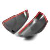 For Toyota Camry 2018-2025 Car Rearview Side Mirror Cover Wing Cap Exterior Door Rear View Case Trim Carbon Fiber Housing Shell