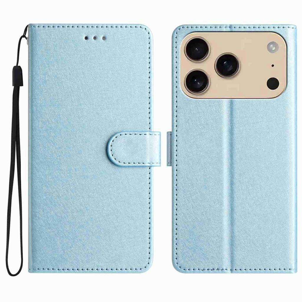 For iPhone 17 Pro Wallet Case Leather Folio Phone Cover Magnetic Clasp