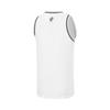 Li Ning CBA Series Letter Logo Printed Round Neck Vest And Shorts Set Basketball Set Men Sportswear Standard-White AATT027-3