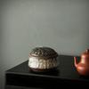 Ceramic Incense Burner Vintage Chinese Retro Sandalwood Agarwood Aromatherapy for Home Office Meditation Yoga Decor