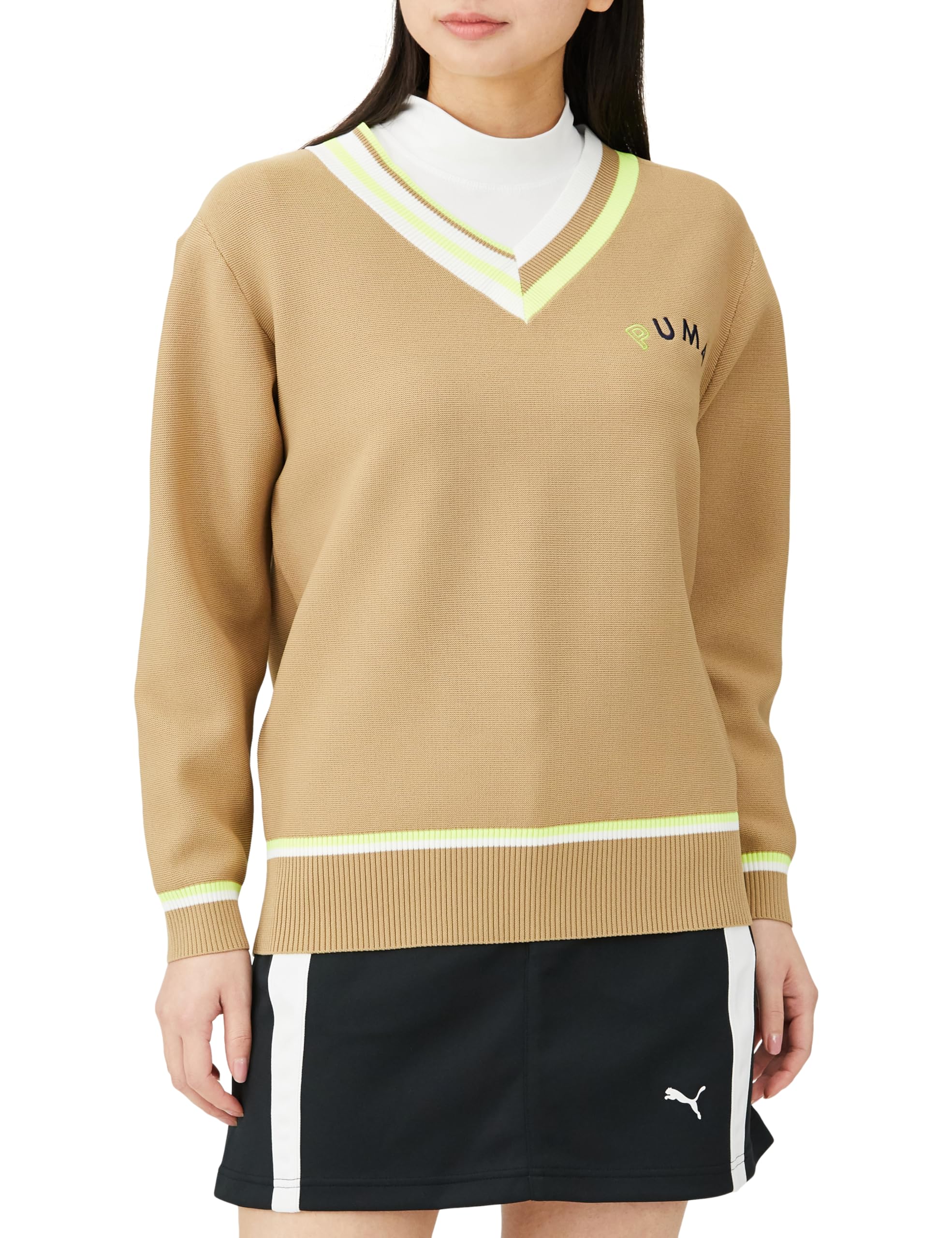 

Гольф Свитер GOLF W P Tilden Knit Alabaster [PUMA] Свитер/Длинный рукав/627698 Женский