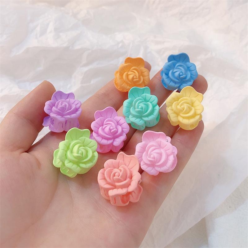 Frosted Butterfly Hairpin: Small Shark Clip for Half-Tied Hairstyles