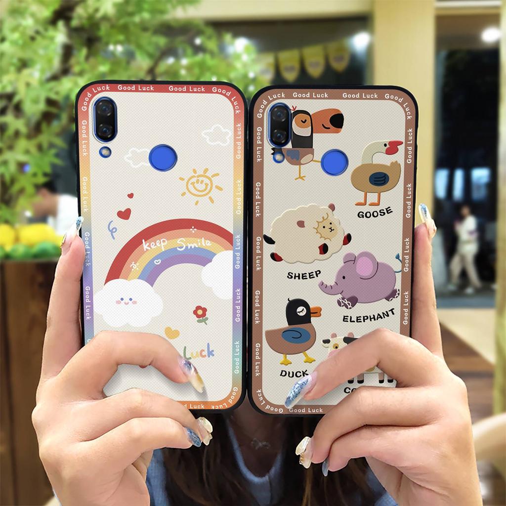 Dirt-resistant protective Phone Case For Huawei Nova 3 Cartoon Cute Fashion Design Anti-dust Cover Soft case Anti-knock
